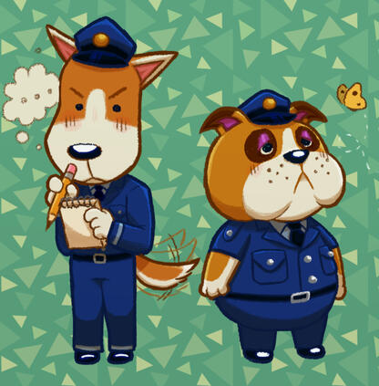 Booker and Copper (Animal Crossing)