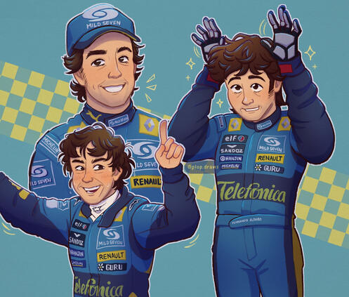 Fernando Alonso fanart - Tumblr | Insta